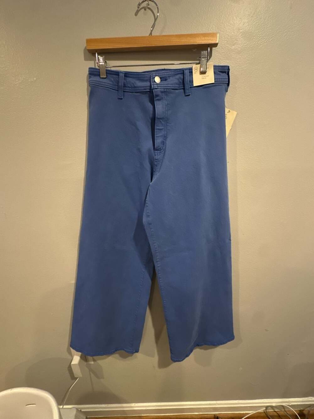 Universal Thread Sailor Wide Leg Pants Size 10 Blue